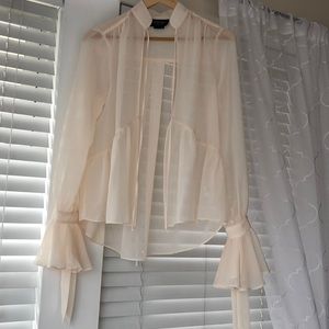 Sheer Nastygal Blouse